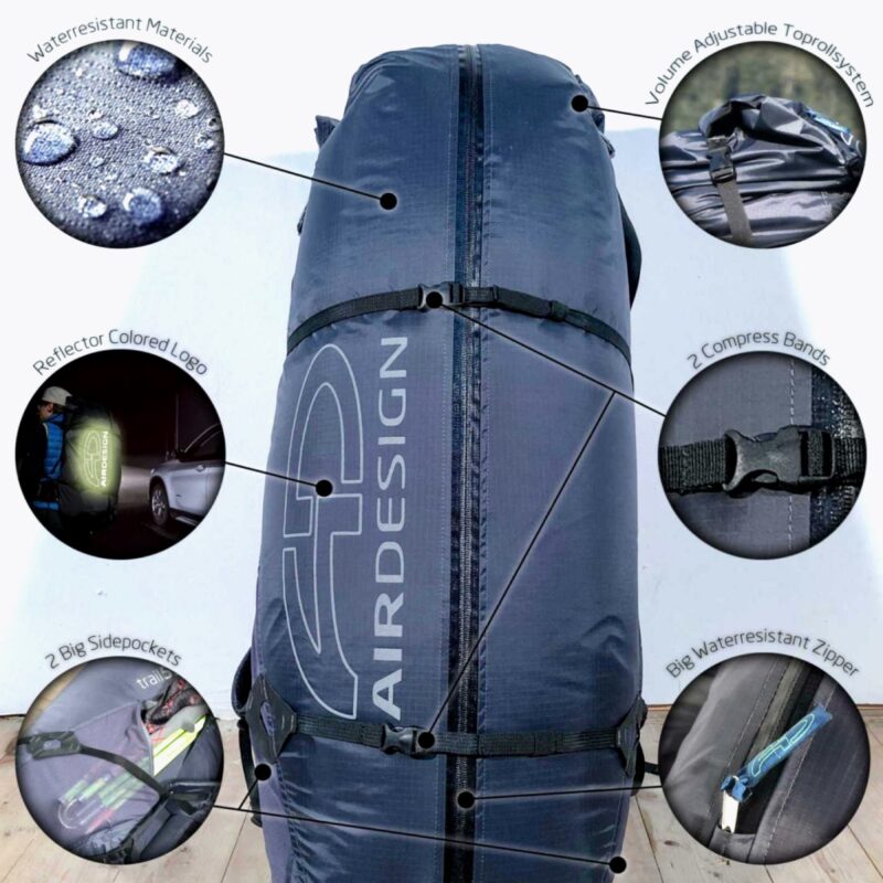 AirDesign Trail Rucksack Features