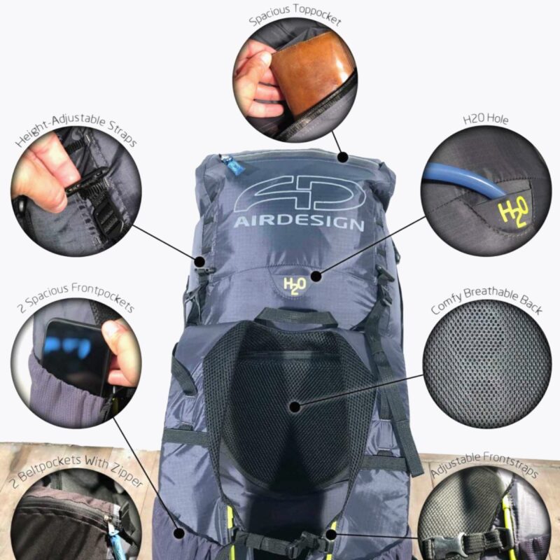 AirDesign Trail Rucksack Features