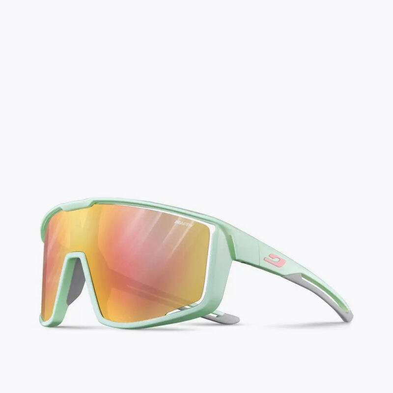 Julbo Fury - Mint/Hellgrau/Rosa, REACTIV 1-3 Light Amplifier