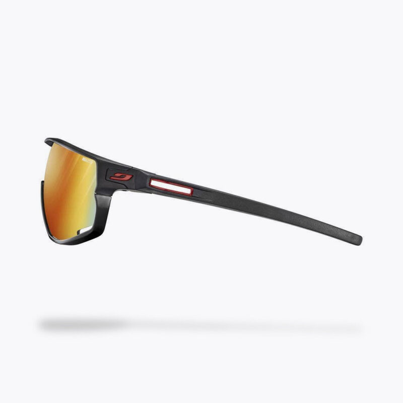 Julbo Rush - Schwarz/Rot, REACTIV 0-3 Sonnenbrille