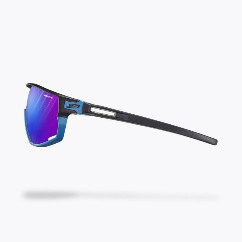 Julbo Rush - Blau/Schwarz, REACTIV 1-3 High Contrast Sonnenbrille