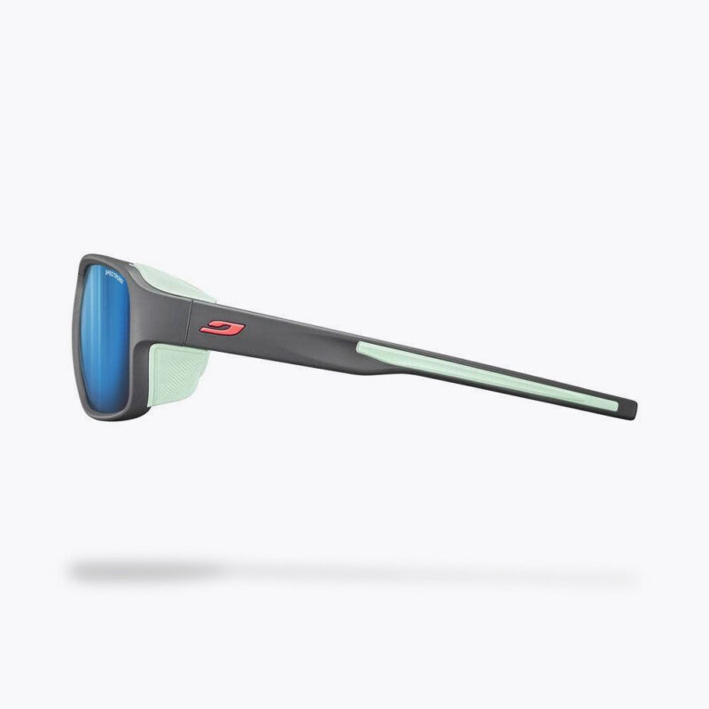 Julbo Monterosa 2 - Grau/Hellgrün, Spectron 3 Sonnenbrille