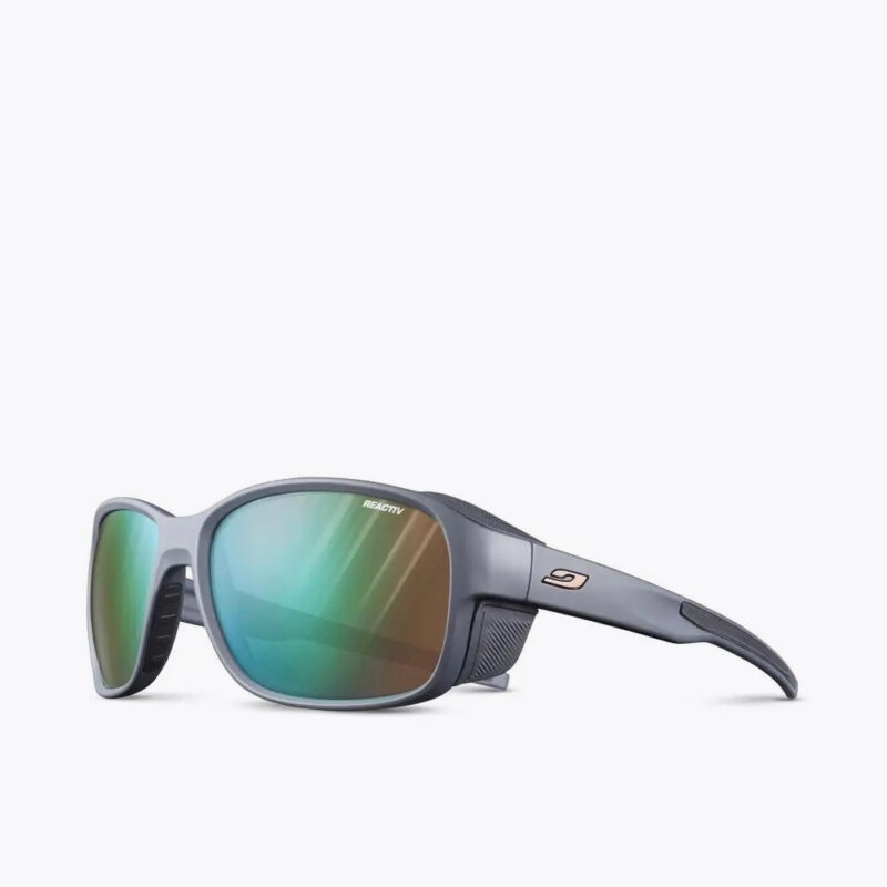 Julbo Monterosa 2 - Dunkelgrau/Schwarz, REACTIV 2-3 Glare Control Sonnenbrille