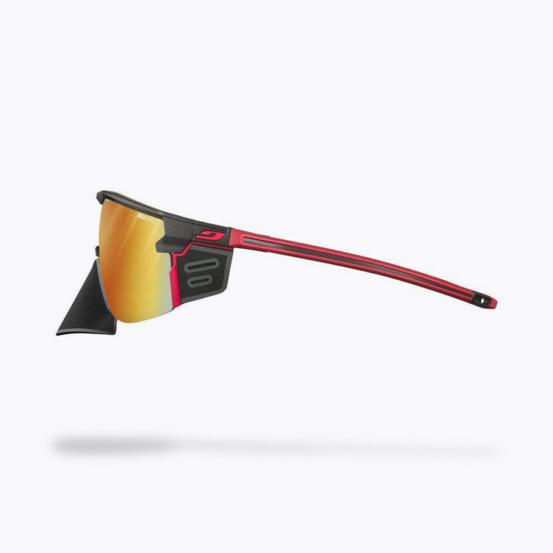 Julbo Ultimate Cover - Schwarz/Rot, REACTIV 1-3 Light Amplifier Sonnenbrille