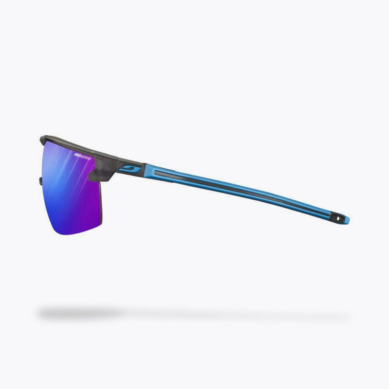 Julbo Ultimate Cover - Dunkelgrau/Blau, REACTIV 1-3 High Contrast Sonnenbrille