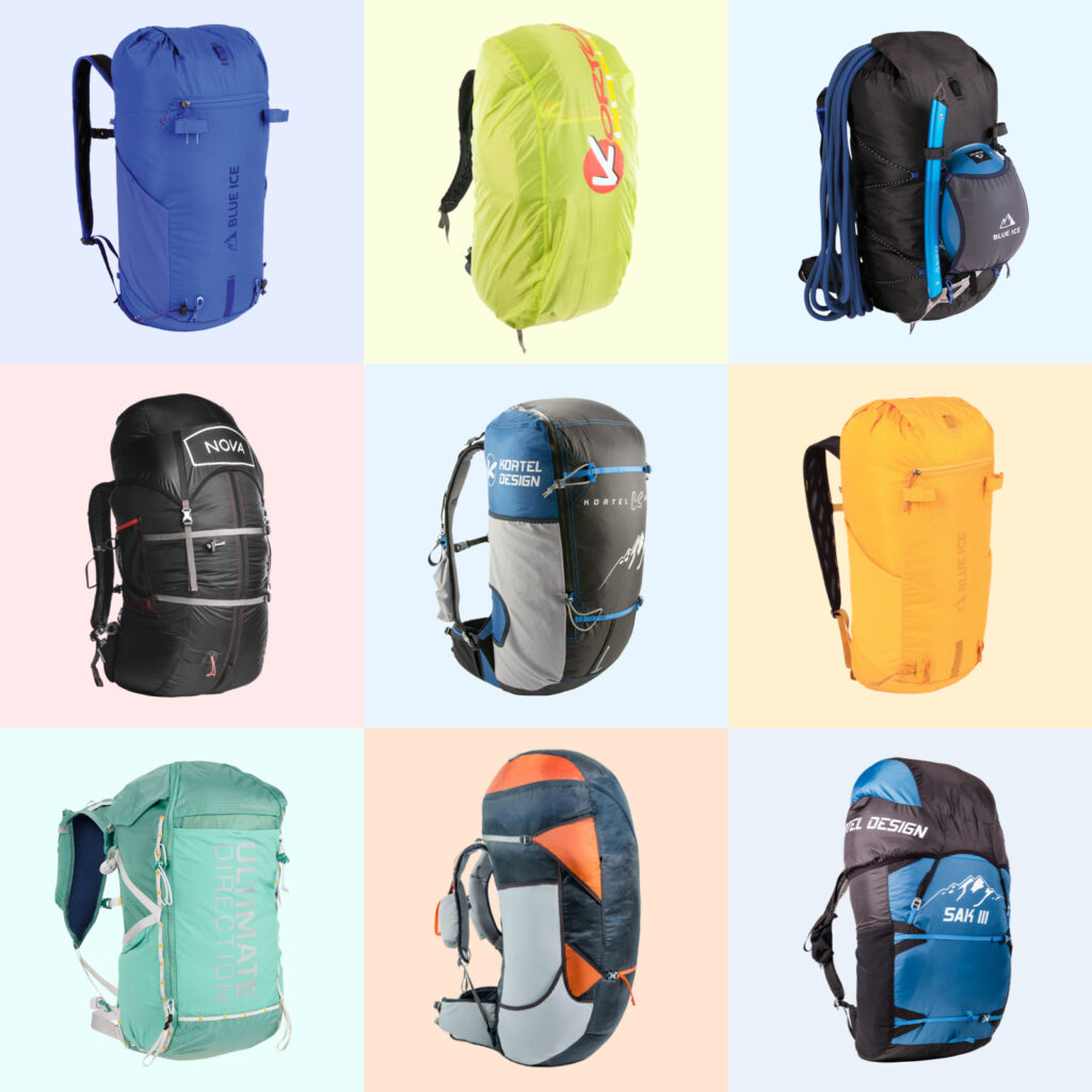 Flyce Backpack Collage